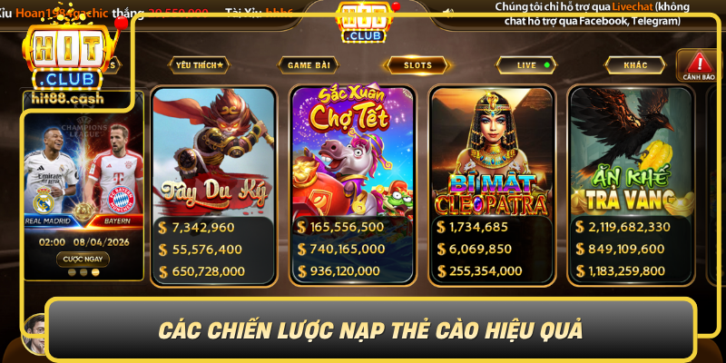 Nhiệm Vụ Nạp Thẻ Cào – Tối Ưu Trải Nghiệm Cùng HitClub 2 Cac Chien Luoc Nap The Cao Hieu Qua De Toi Uu Hoa Trai Nghiem0