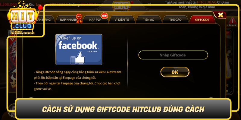 Giftcode HitClub – Nhận Quà Cực Chất Nâng Tầm Trải Nghiệm 3 Cach Su Dung Giftcode Hitclub Dung Cach Tan Dung Toi Da Gia Tri0