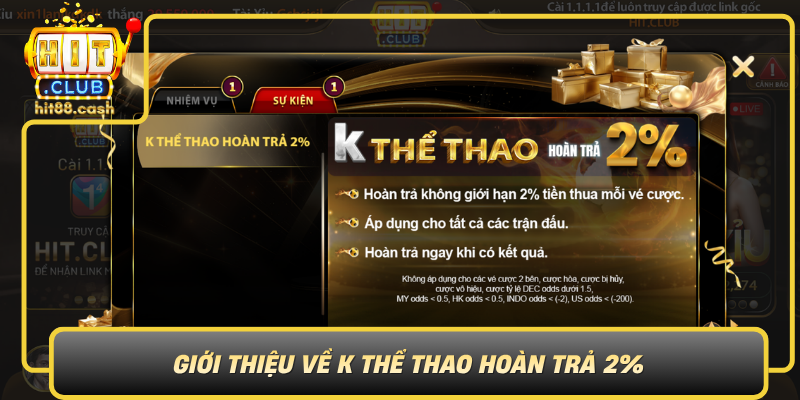 Trải Nghiệm K Thể Thao Hoàn Trả 2% Và Cơ Hội Thắng Lớn 1 Gioi Thieu Ve K The Thao Hoan Tra 2 Va Suc Hut Cua Chuong Trinh0